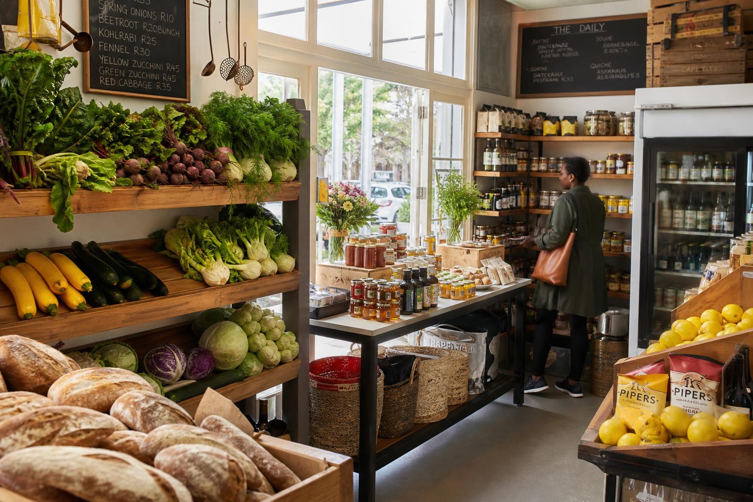 Boutique grocer
