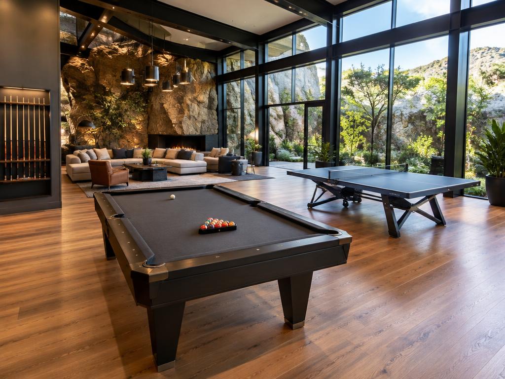 The games room