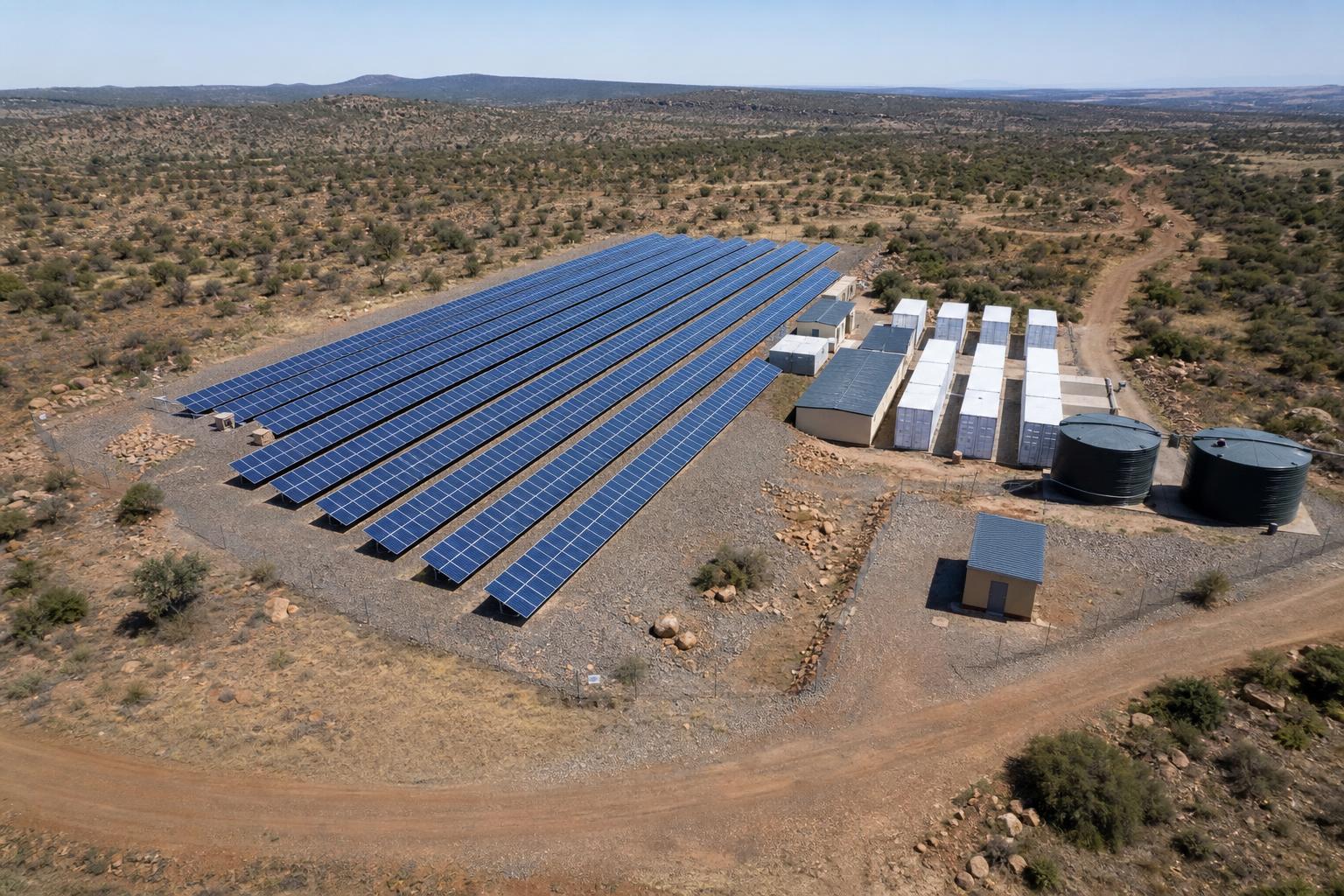 Off-grid infrastructure master diagram