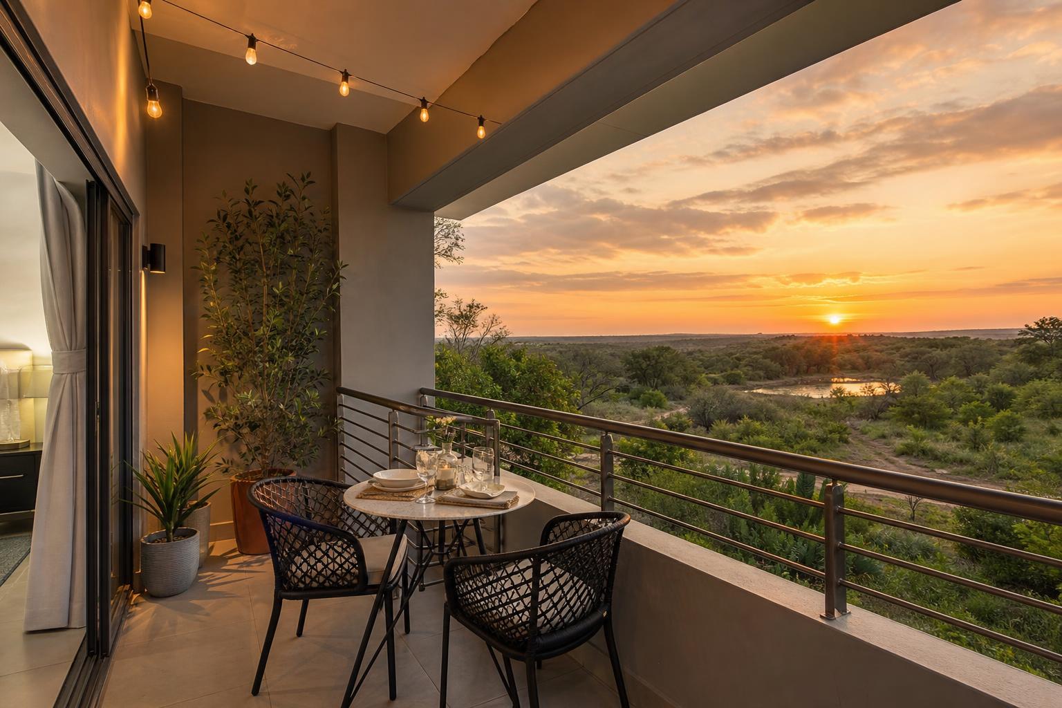 2-Bed Apartment — Balcony