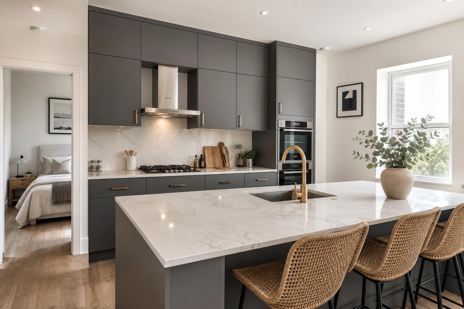 2-Bed Apartment — Kitchen