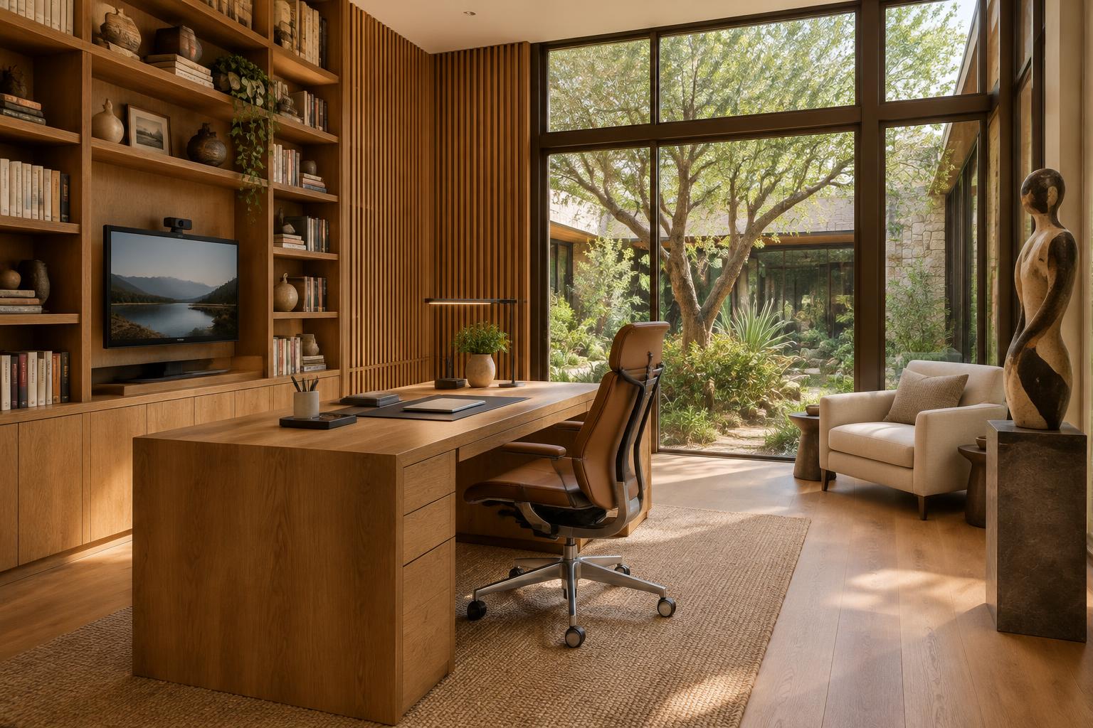 An office with its own rhythm